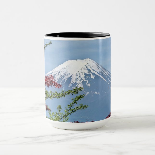 Mount Fuji beställnings- Combo mugg (Center)