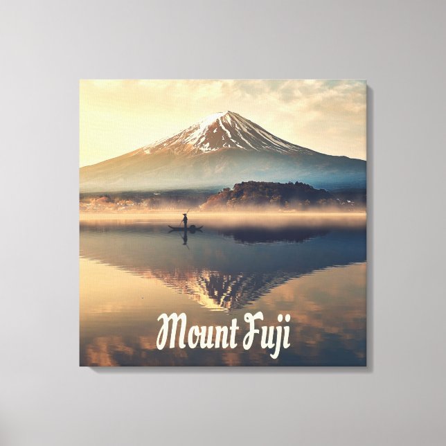 Mount Fuji Canvastryck (Framsida)