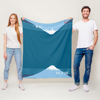 Mount Fuji Design Nippon1 Fleecefilt