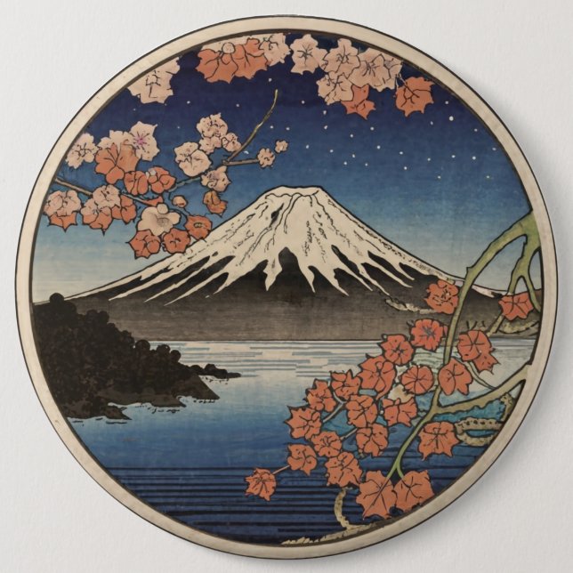 Mount Fuji Fujisan Knapp (Framsida)