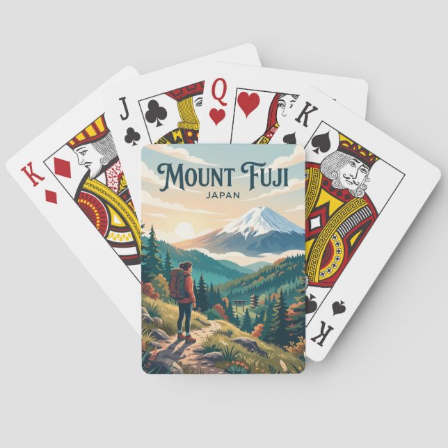 Mount Fuji Japan Casinokort (Baksidan)