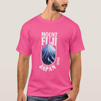 Mount Fuji Japan Fuji San Fujisan japanska kanji S T Shirt
