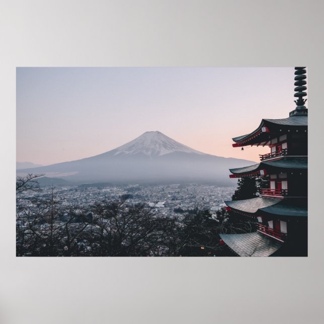 Mount Fuji, Japan Poster (Framsidan)