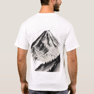 Mount Fuji Japanska T Shirt