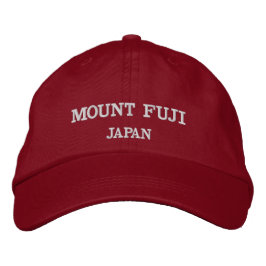 Mount Fuji justerbar baseballhatt Broderad Keps