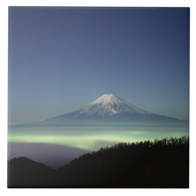 Mount Fuji Kakelplatta (Framsidan)