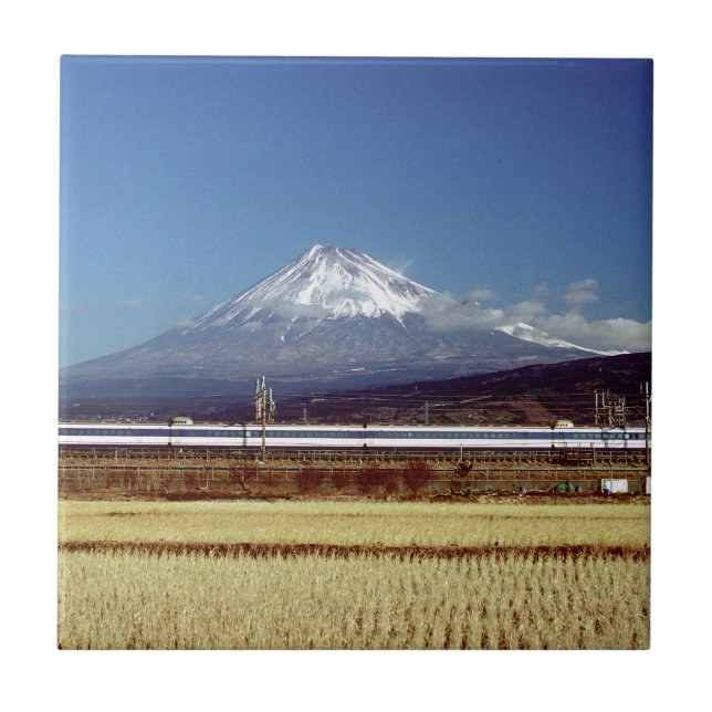 Mount Fuji Kakelplatta (Framsidan)