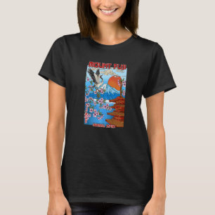 Mount Fuji Klättra 3 776 Meter Honshu Japan Street T Shirt
