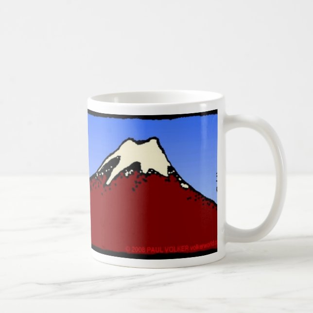 MOUNT FUJI med KAFFE $12,95 Kaffemugg (Höger)