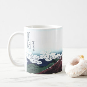 Mount Fuji Ukiyo-e vid Hokusai, japan Kaffemugg