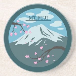 Mount Fuji Underlägg Sandsten