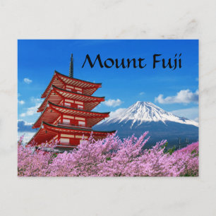 Mount Fuji Vykort