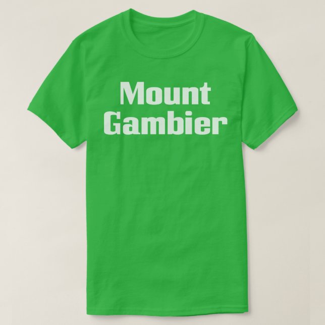 Mount Gambier 1 T Shirt (Design framsida)