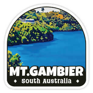 Mount Gambier, South Australia Sticker Klistermärken