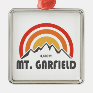 Mount Garfield New Hampshire Julgransprydnad Metall
