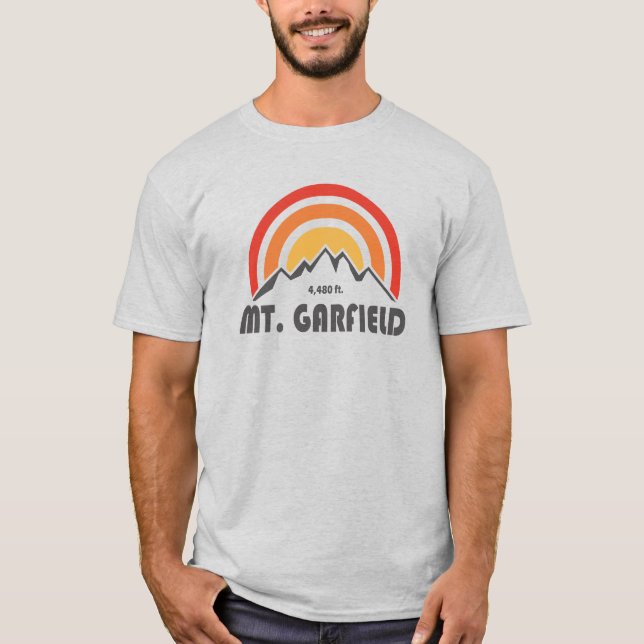 Mount Garfield New Hampshire T Shirt (Framsida)