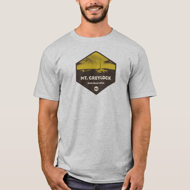 Mount Greylock State Reservation Massachusetts T Shirt (Framsida)