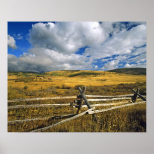 Mount Haggin NWR nära Anaconda Montana Poster