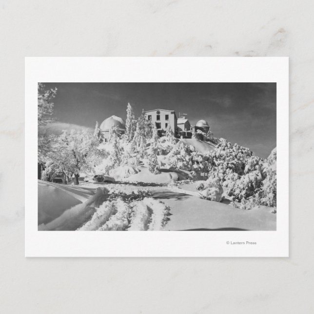 Mount Hamilton, California Slicka Observatory Vykort (Framsida)