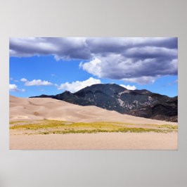 Mount Herard, Stora sanddynerna, Colorado Poster