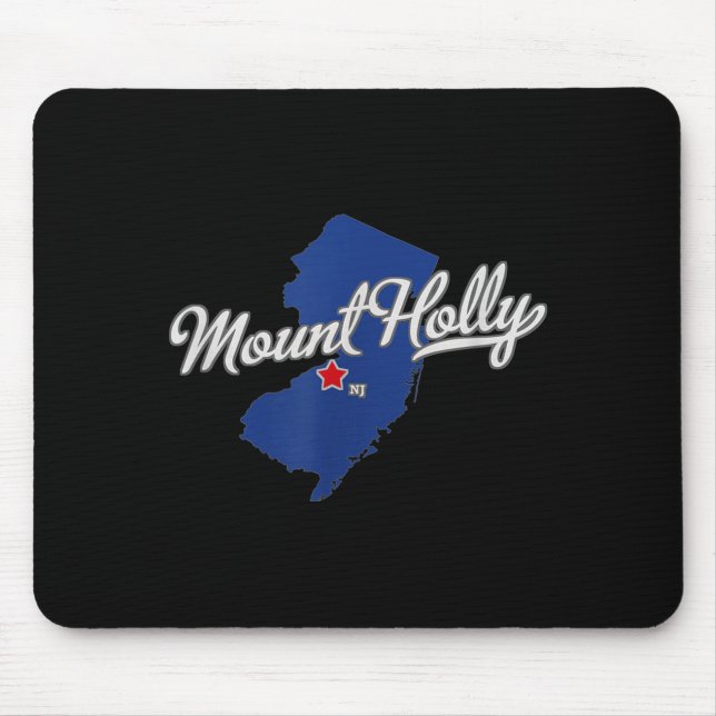Mount Holly New Jersey Nj Map  Musmatta (Framsidan)