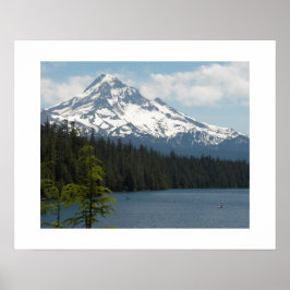 Mount Hood Mountain Splendor Fotografisk Poster