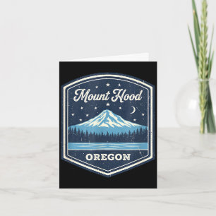 Mount hood oregon berg natur utomhus kort