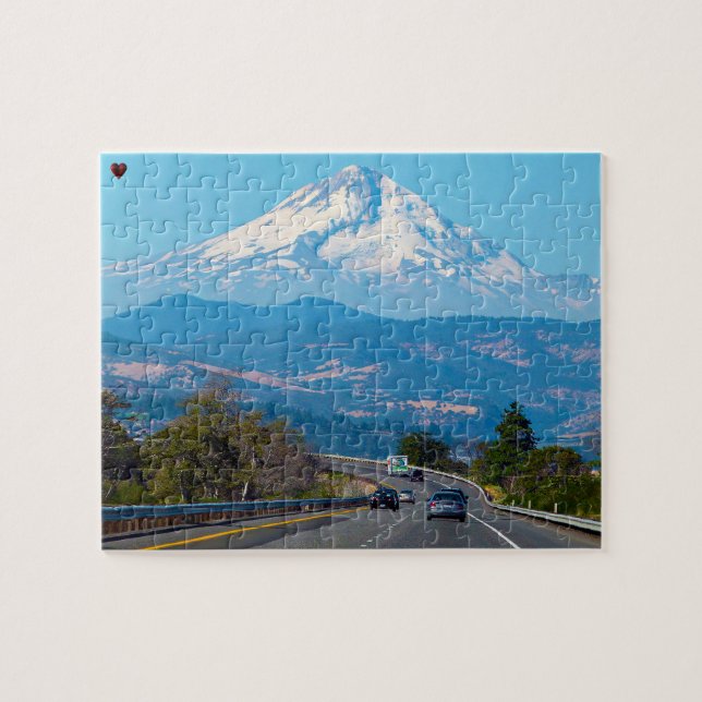 Mount Hood Oregon Pussel (Horisontell)