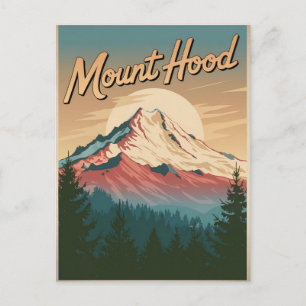 Mount Hood Vintage Vykort