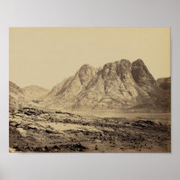 Mount Horeb i Sinai-öknen