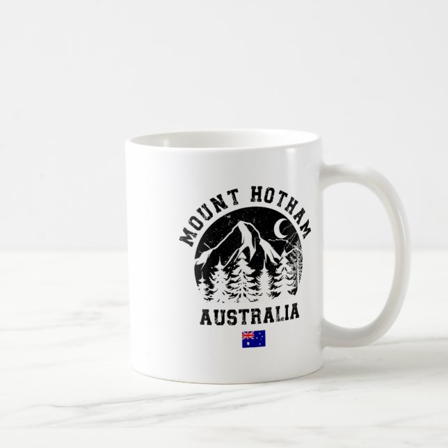 Mount Hotham Victorian Alpernas Australia Ski Reso Kaffemugg (Höger)