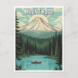 Mount Huva National Forest Oregon Vykort