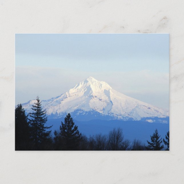 Mount Huva, Oregon - 2015 vykort (Framsida)
