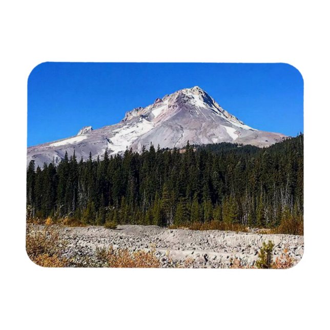 Mount Huva, Oregon Magnet (Horisontell)