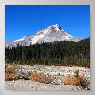Mount Huva, Oregon Poster