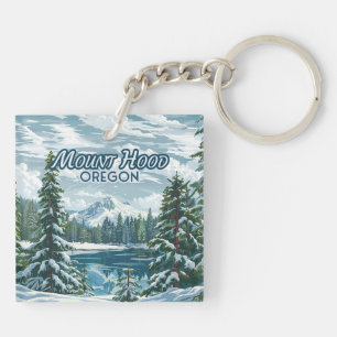 Mount Huva Oregon Ski Pacific Northwest Winter