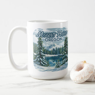 Mount Huva Oregon Ski Pacific Northwest Winter Kaffemugg