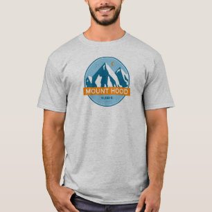 Mount Huva Oregon Stars Måne T Shirt