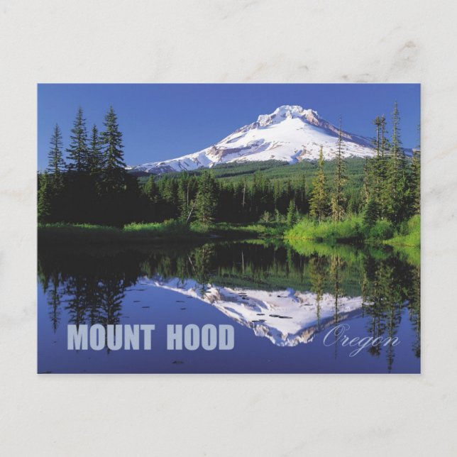 Mount Huva, Oregon Vykort (Framsida)