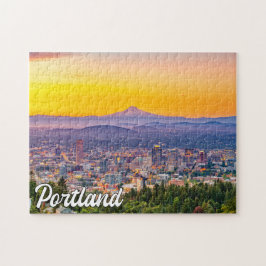 Mount Huva, Portland, Oregon Pussel