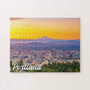 Mount Huva, Portland, Oregon Pussel