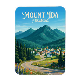 Mount Ida USA översätts till svenska som: Mount Id Magnet