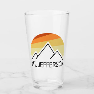 Mount Jefferson New Hampshire Retro Glaskopp