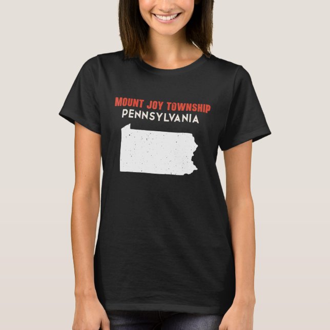 Mount Joy township Pennsylvania Förenta staterna T Shirt (Framsida)