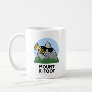 Mount K-Toot Funny Mountain Pun Kaffemugg
