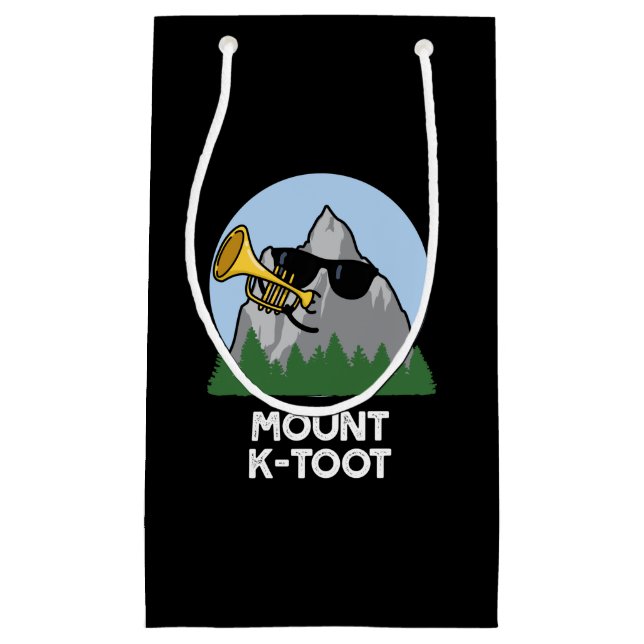 Mount K-Toot Funny Mountain Pun Mörk BG (Framsidan)