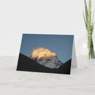 Mount Kailash •, Hälsningkort Kort