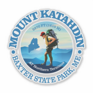 Mount Katahdin (C) Klistermärken