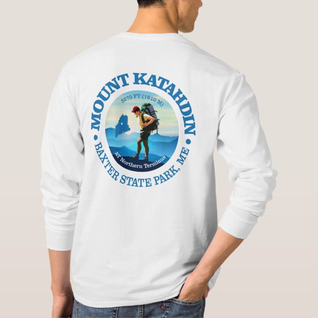 Mount Katahdin (C) T Shirt (Baksida)