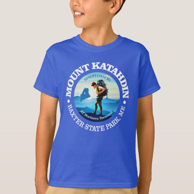 Mount Katahdin (C) T Shirt (Framsida)